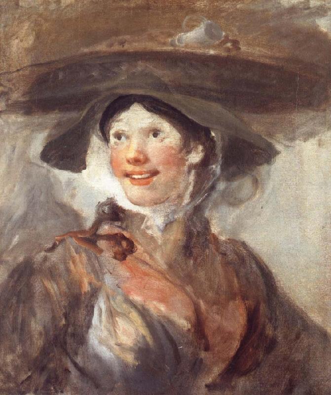 William Hogarth The Shrimp Girl oil painting image